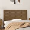 Tăblie de pat pentru perete, maro miere, 141x3x63 cm, lemn pin