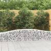 Coșuri gabion arcuite 10 buc, 400x50x40/60 cm, fier galvanizat