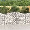 Coșuri gabion arcuite 8 buc, 200x30x100/120 cm fier galvanizat