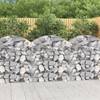 Coș gabion arcuit, 100x50x100/120 cm, fier galvanizat