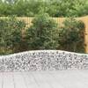 Coșuri gabion arcuite 9 buc, 400x50x40/60 cm, fier galvanizat