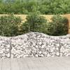 Coșuri gabion arcuite 5 buc, 200x50x80/100 cm, fier galvanizat