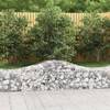 Coșuri gabion arcuite 8 buc, 200x50x40/60 cm, fier galvanizat