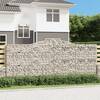 Coșuri gabion arcuite 4 buc. 400x50x160/180 cm, fier galvanizat