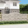 Coșuri gabion arcuite 5 buc, 400x30x140/160 cm, fier galvanizat