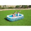 Bestway piscină gonflabilă pentru copii, albastru, 229x152x56 cm