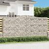 Coș gabion arcuit 400x50x200/220 cm fier galvanizat