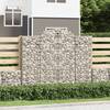 Coșuri gabion arcuite 14 buc 200x50x160/180 cm, fier galvanizat