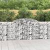 Coșuri gabion arcuite 13 buc, 300x30x100/120 cm fier galvanizat