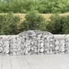 Coșuri gabion arcuite 9 buc., 300x30x80/100 cm, fier galvanizat