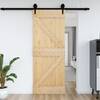 Ușă, 95x210 cm, lemn masiv de pin