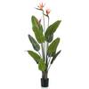 Emerald plantă artificială pasărea paradisului ghiveci cu flori 120 cm