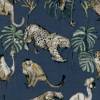 Noordwand tapet „zero exotic animals”, albastru