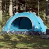 Cort de camping pentru 3 persoane, setare rapidă, albastru