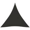 Parasolar, antracit 4,5x4,5x4,5 m țesătură oxford, triunghiular