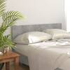 Tăblie de pat, gri beton, 160x1,5x80 cm, lemn prelucrat