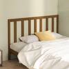 Tăblie de pat, maro miere, 166x4x100 cm, lemn masiv de pin