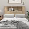 Tăblie de pat cu dulap, stejar sonoma, 120x18,5x104,5 cm
