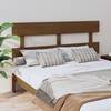 Tăblie de pat, maro miere, 164x3x81 cm, lemn masiv de pin