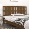 Tăblie de pat, maro miere, 165,5x4x100 cm, lemn masiv de pin