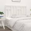 Tăblie de pat, alb, 155,5x4x100 cm, lemn masiv de pin