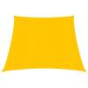 Pânză parasolar, galben, 3/4x3 m, hdpe, 160 g/m²