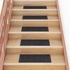 Covorașe de scări autoadezive, 15 buc., negru, 60x25 cm