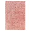 Covor moale cu fire înalte, roz, 160x230 cm, 50 mm