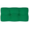 Pernă pentru canapea din paleți, verde, 80 x 40 x 12 cm