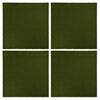 Plăci de iarbă artificială, 4 buc., 50x50x2,5 cm cm, cauciuc