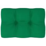 Pernă pentru canapea din paleți, verde, 60 x 40 x 12 cm