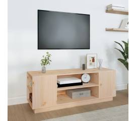 Comodă tv, 110x35x40,5 cm, lemn masiv de pin
