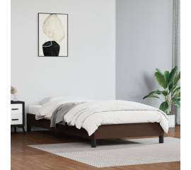 Cadru de pat, maro, 80x200 cm, piele ecologică