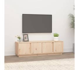 Comodă tv, 140x40x40 cm, lemn masiv de pin