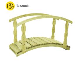 Pod de grădină, 170x74x105 cm, lemn masiv pin tratat, b-stock