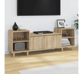 Comodă tv, stejar sonoma, 160x35x55 cm, lemn prelucrat