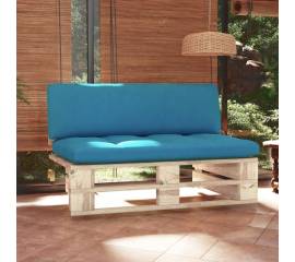 Canapea de mijloc de grădină din paleți, lemn de pin tratat