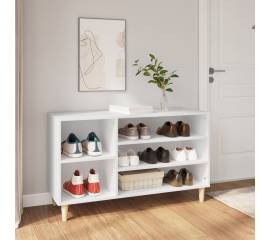 Pantofar, alb, 102x36x60 cm, lemn compozit