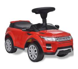 Mașinuță pentru copii muzicală, land rover 348, roșu
