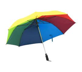 Umbrelă pliabilă automată, multicolor, 124 cm