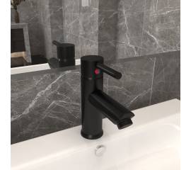 Robinet chiuvetă de baie, negru, 130x176 mm