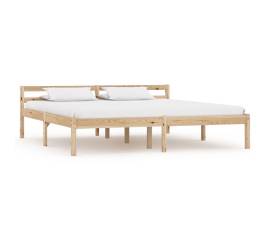 Cadru de pat, 160 x 200 cm, lemn masiv de pin