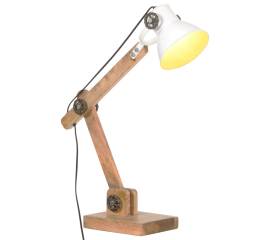 Lampă de birou industrială, alb, 58x18x90 cm, e27, rotund