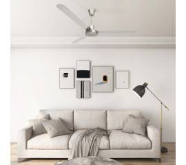 Ventilator de tavan, argintiu, 142 cm