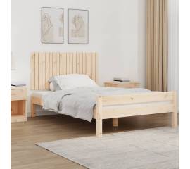 Tăblie de pat pentru perete, 127,5x3x60 cm, lemn masiv de pin
