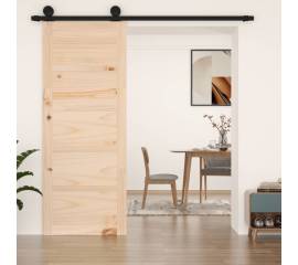 Ușă de hambar, 80x1,8x204,5 cm, lemn masiv de pin