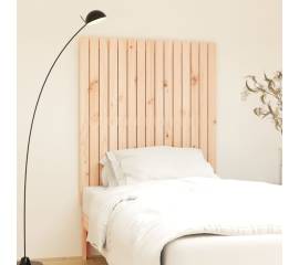 Tăblie de pat pentru perete, 95,5x3x110 cm, lemn masiv de pin