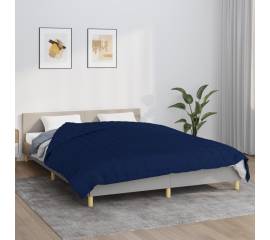 Pătură grea, albastru, 200x220 cm, 9 kg, material textil