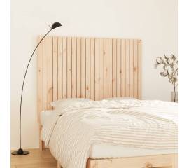 Tăblie de pat pentru perete, 146,5x3x110 cm, lemn masiv de pin