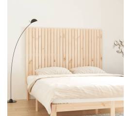 Tăblie de pat pentru perete, 166x3x110 cm, lemn masiv de pin
